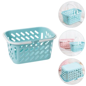 Kids Pretend Play Grocery Basket with Handle - Small Toy Shopping Basket - Picture 1 of 12