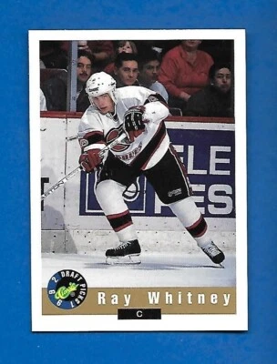 RAY WHITNEY 1992 CLASSIC PROMO SHARKS NHL HOCKEY CARD - Image 1 of 2