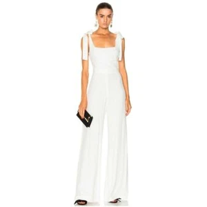 Alexis Lincoln Bow Jumpsuit Size XS Wide Leg Polka Dots  - Picture 1 of 5