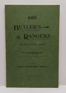 Butlers Rangers The Revolutionary Period E. Cruikshank 1975 Reprint Like New - Picture 1 of 6