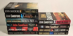 Lot of 10 Hardcover Books John Sandford PREY SERIES+Other Titles w/Dust Jackets - Picture 1 of 7