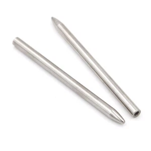 2pcs 550 Paracord Fids Lacing Stitching Weaving Needles Stainless Steel KR - Photo 1/6