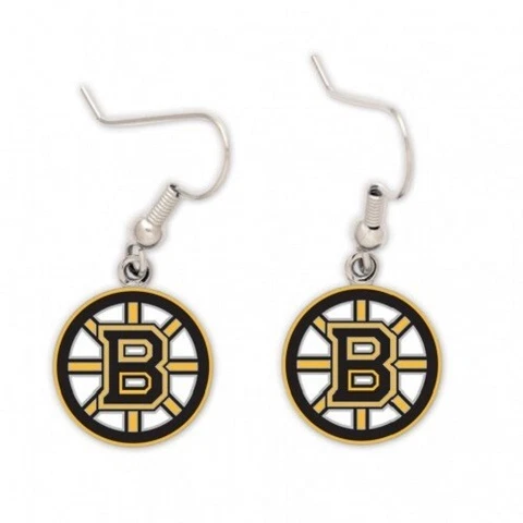 BOSTON BRUINS NHL WIRE DANGLE EARRINGS BY WINCRAFT INC Cover
