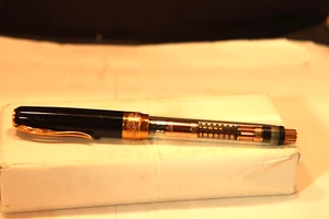 Pineider Mystery Filler Fountain Pen Never Used Limited Edition 14K 194/888 Made - Picture 1 of 24