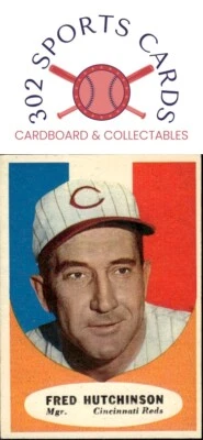 1961 Topps #135 Fred Hutchinson - Image 1 of 2