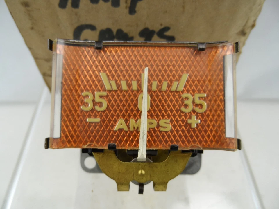 Ammeter 1942 普利茅斯 P14S DeLuxe 系列 42 P14C 特别豪华扩音器量规 974476 — 第 1/4 张图片