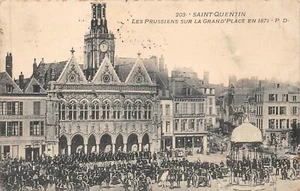 Cpa-Saint-Quentin Las Conjunto de Sellos De Sur la Gran Plaza De 1871 (122894) - Imagen 1 de 2