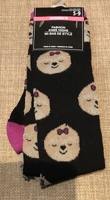 Calcetines Hedgehog para mujer se adaptan a tallas de zapato 5-9 nuevos con etiquetas Foto 1 de 2