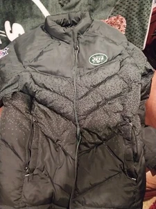 Ny Jets Mens Reebok Winter Jacket - Picture 1 of 8