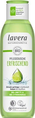 Refreshing Care Shower - Organic Lime & Organic Lemongrass - Natural Cosmetics - v... - Image 1 of 4
