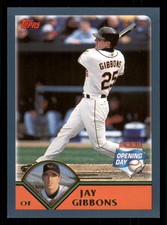 2003 Topps Opening Day Jay Gibbons #97  Baltimore Orioles