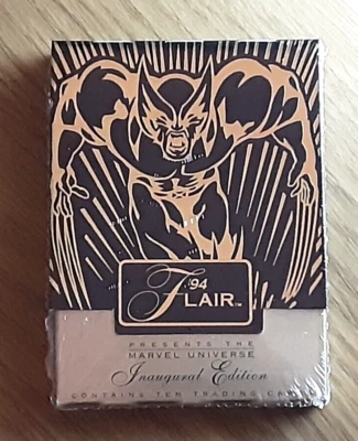 1994 Flair Marvel Universe Inaugural Edition WOLVERINE PACK. GEM - Image 1 of 3
