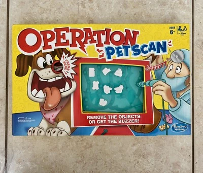 Hasbro Operation Pet Scan Board Game 2020 EUC WORKING Cond all pieces included - Image 1 of 4