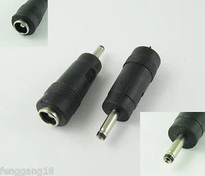 10x DC Power 2.1x5.5mm Female Jack to 3.0x1.1mm Male Plug CCTV Connector Adapter - Picture 1 of 2