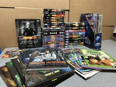 Doctor Who Books (P/B & H/B), DVDs, Magazines, Annuals Etc Bundle Job Lot - Image 1 of 4