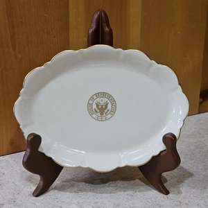 7" Pickard Fine Porcelain China 24k Gold Rim And Seal House Of Representatives - Picture 1 of 5