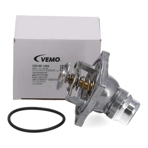 VEMO Thermostat + Gehäuse für BMW 5er E39 535i 540i 7er E38 735i 740i X5 E53 M62 - Bild 1 von 4