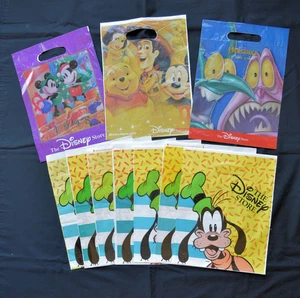 10 Walt Disney Store Goofy Plastiktüten 12" x 9" & 3 andere Tüten siehe Fotos - Bild 1 von 1