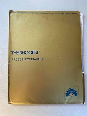 The Shootist Presskit 1976 John Wayne, James Stewart, ultra rare! - Image 1 of 2