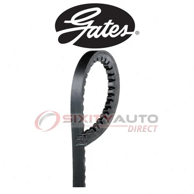 Gates Fan Power Steering Drive Belt for 1966 Mercury Cyclone 6.4L V8 - zz Foto 1 de 4