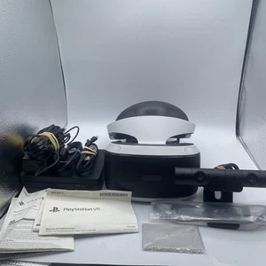 Sony PlayStation VR PS PSVR For PS4 Console Set Headset Tested Working - Picture 1 of 20