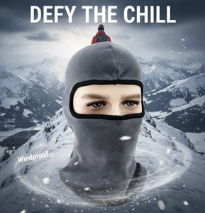 Maschera intera sci passamontagna caldo collo pile antivento per freddo - Foto 1 di 1