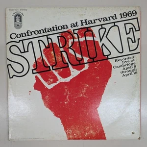 Confrontation at Harvard 1969 STRIKE Vinyl LP EX VG+/VG+ recorded live BDSP 5044 - Bild 1 von 4