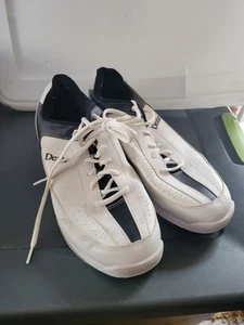 EUC Dexter Men's Ricky IV Bowling Shoes, White/Black - Size 11.5M Wide Men’s - Picture 1 of 7