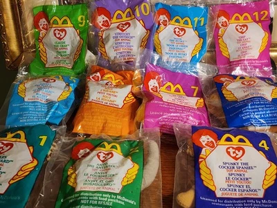 Ty Beanie Babies, 11 de 12 (#3 está faltando). - Imagem 1 de 2