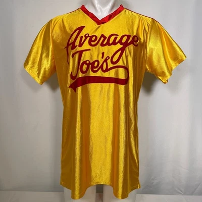 Camiseta deportiva para hombre Average Joes Dodgeball película dorada promoción GRANDE Foto 1 de 4