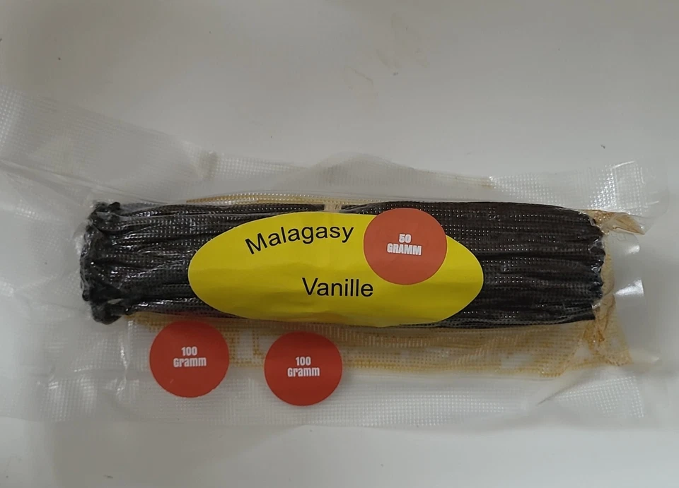 250  Gramm  Vanilleschoten Madagaskar 16-19 cm Schoten  Premium Qualität - Bild 1 von 1