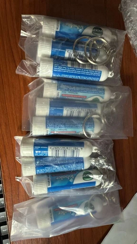 10 x .5ml Vicks Inhaler Allergy Cold Nasal Blocked Nose Relief Congestion USA - Image 1 of 1