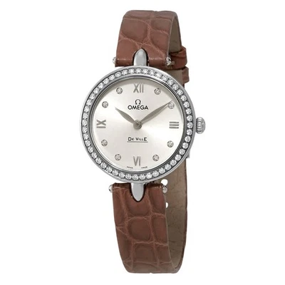 Omega De Ville Prestige Diamond Ladies Watch 424.18.27.60.52.001 - Image 1 of 3