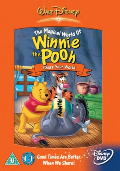 The Magical World of Winnie the Pooh 7 Share Your World (2005) W DVD Region 2 - Image 1 of 1
