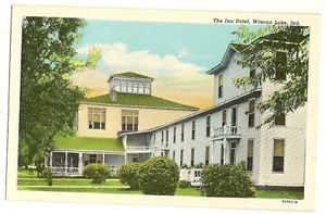 The Inn Hotel Winona Lake Indiana IN  Postcard MINT - Picture 1 of 1
