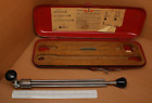 RARE 1950's Facom FRANCE Torque Wrench No. S.200  Vanachrome with Metal Case
