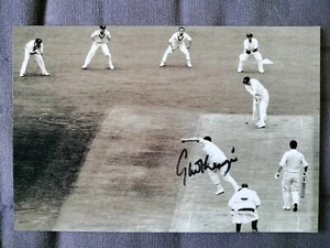 Cricket x3 Signed Graham McKenzie Dirk Wellham David Payne - Picture 1 of 3