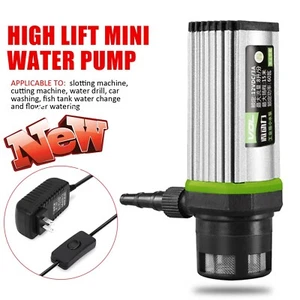 60W DC12V/3A Mini Water Pump 10M Lift Submersible Water Pump for Cutting Machine - Bild 1 von 12