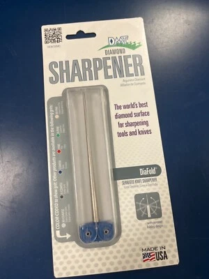 Точилка для ножей DMT Diafold Diamond зазубренная крупная зернистость сетка 325 СИНЯЯ - Изображение 1 из 2