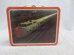Best-On-ebay MiNT from FACTORY CASE 1970 CANADIAN TRAIN Ohio Art LUNCHBOX C#10 - Picture 1 of 5