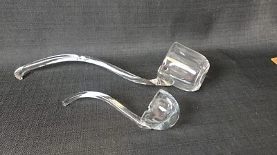 一对复古玻璃盒 13 英寸和 7 — 第 1/4 张图片