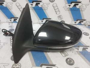 VW Golf MK6 Passenger Side Electric Wing Mirror in Deep Black Pearl LC9X - Picture 1 of 7