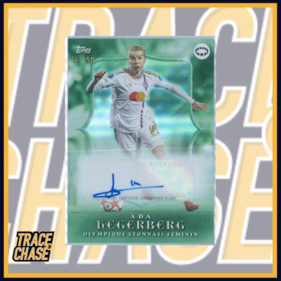 2024 Topps Aitana Bonmati Platinum Curated Ada Hegerberg Autograph 58/99 - Image 1 of 3