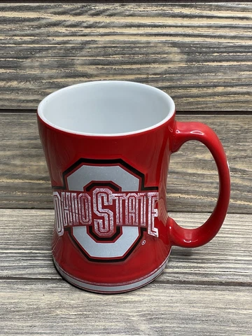 4.5” Ohio State University Buckeyes Coffee Mug Red Cover
