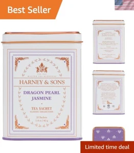 Dragon Pearl Jasmine Tea, confezione da 20 pezzi da 1 - Foto 1 di 7