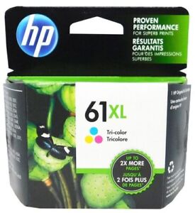 HP 61XL Color Ink Cartridge CH564WN GENUINE EXP OCT 2025-JAN 2026