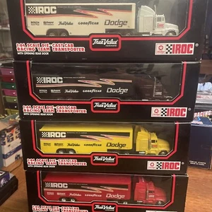 4 Racing Champions Racing Team Transporter True Value IROC 1/64 Scale Dodge - Picture 1 of 24