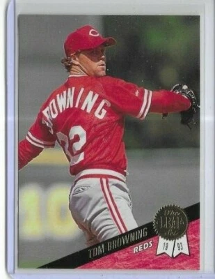 1993 Leaf #359 Tom Browning Cincinnati Reds - Image 1 of 2