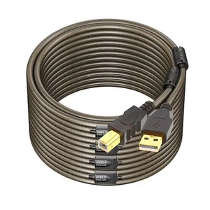 Printer Cable 150ft, USB 2.0 USB A to B Printer Cord, Scanner Cord, High Speed - Picture 1 of 7