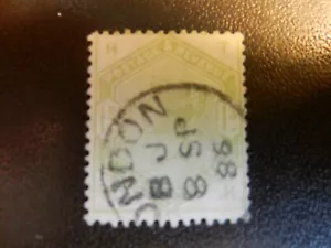 #107 *GROSSBRITANNIEN* gebraucht. TOLLE Absage! - Bild 1 von 1